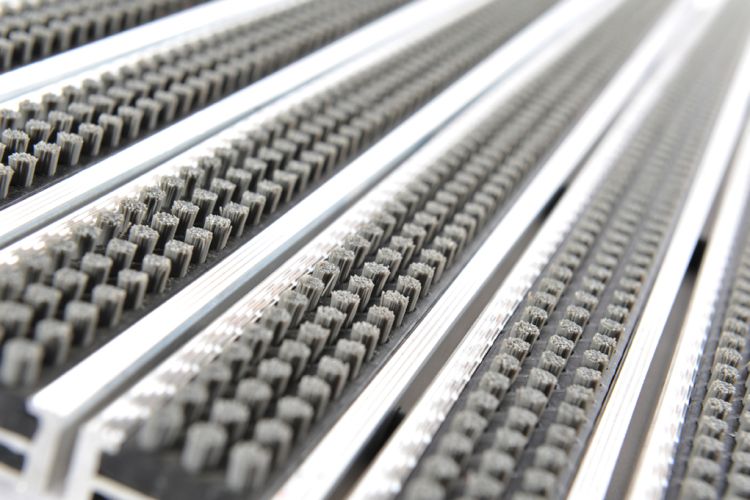 Tapis d'entrée 17CB, coloris gris