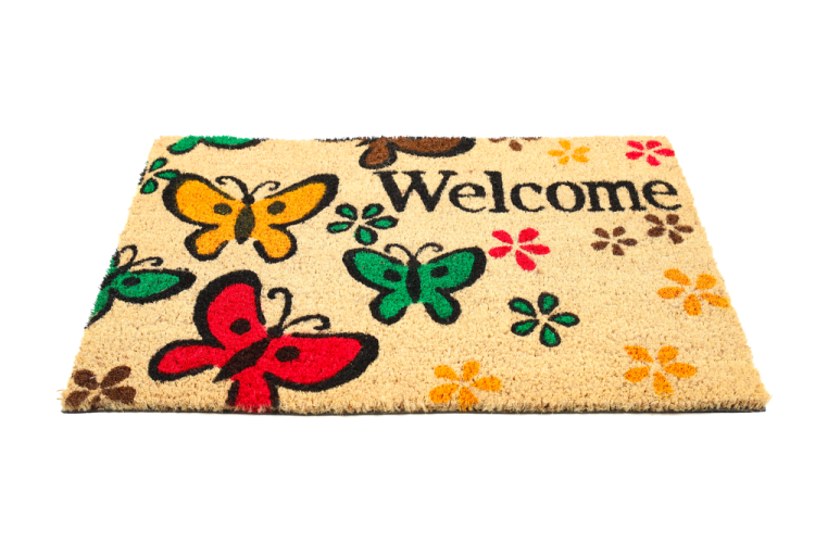 Personalisierte Fußmatte Kokosmatte CUBA