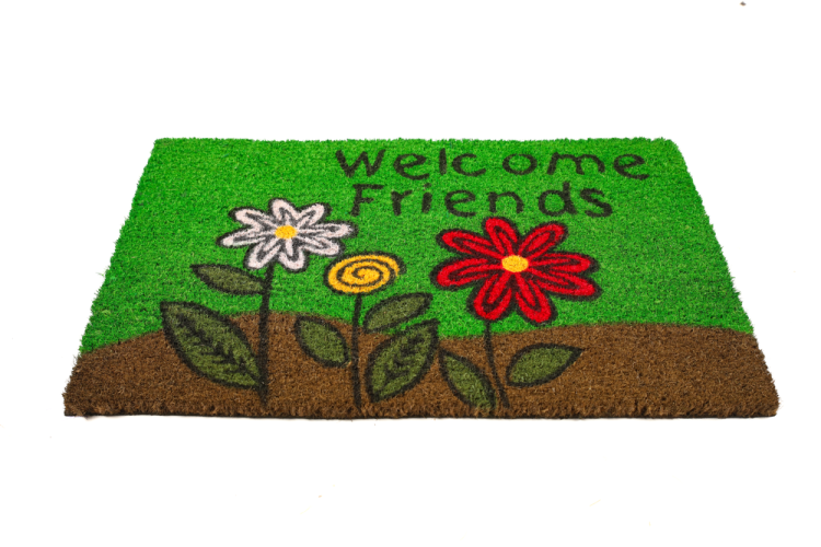 Personalisierte Fußmatte Kokosmatte CUBA