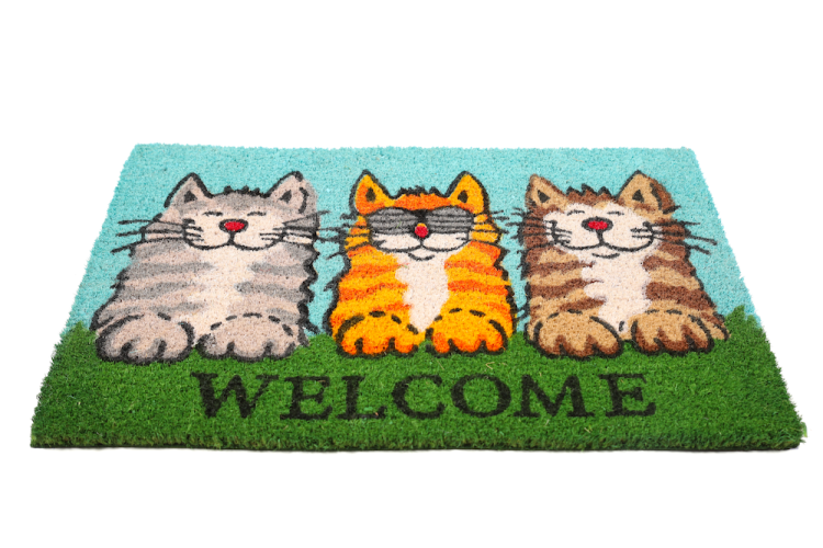 Personalisierte Fußmatte Kokosmatte CUBA