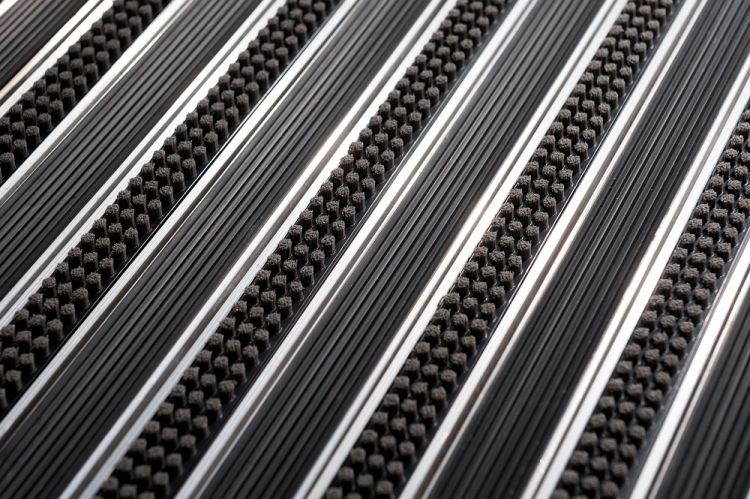 Eingangsmatte auf Aluminiumträgerprofil 17GCB